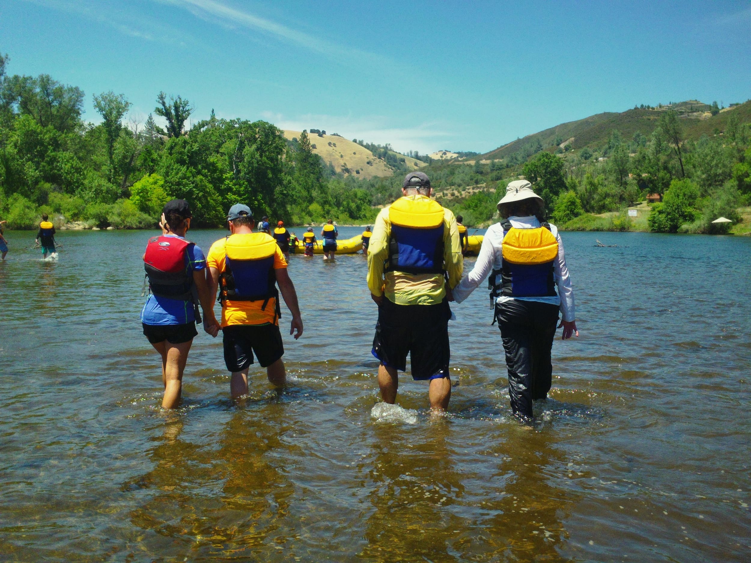 summer lovin-1 Walking in the river