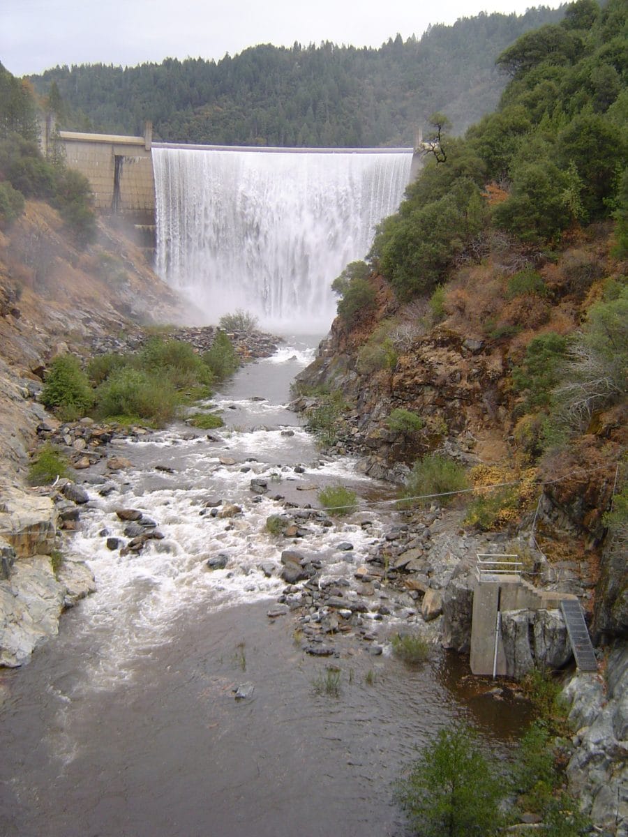 Slab Creek dam