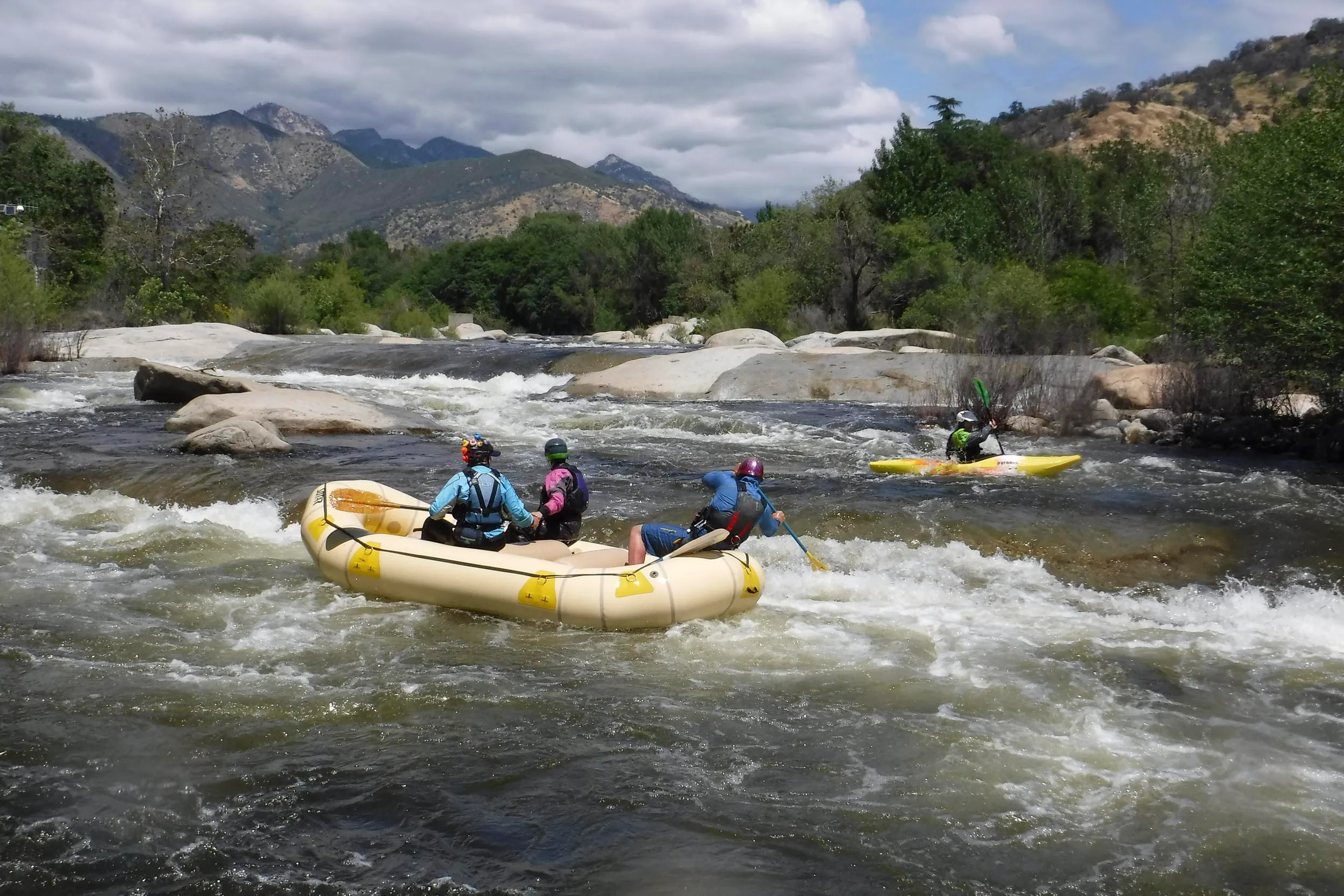 River Runners on Kaweah River, CA