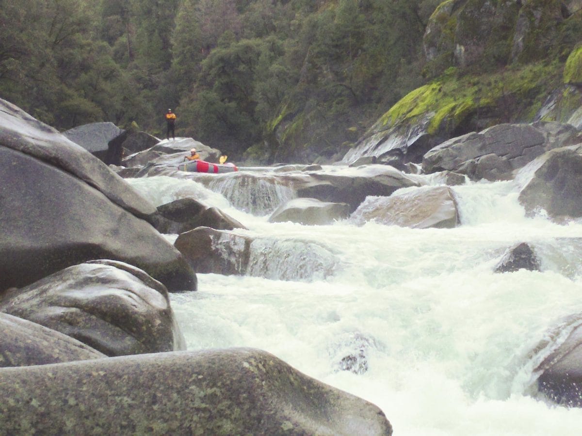 Motherload Falls on Slab Creek Section of the South Fork American R.