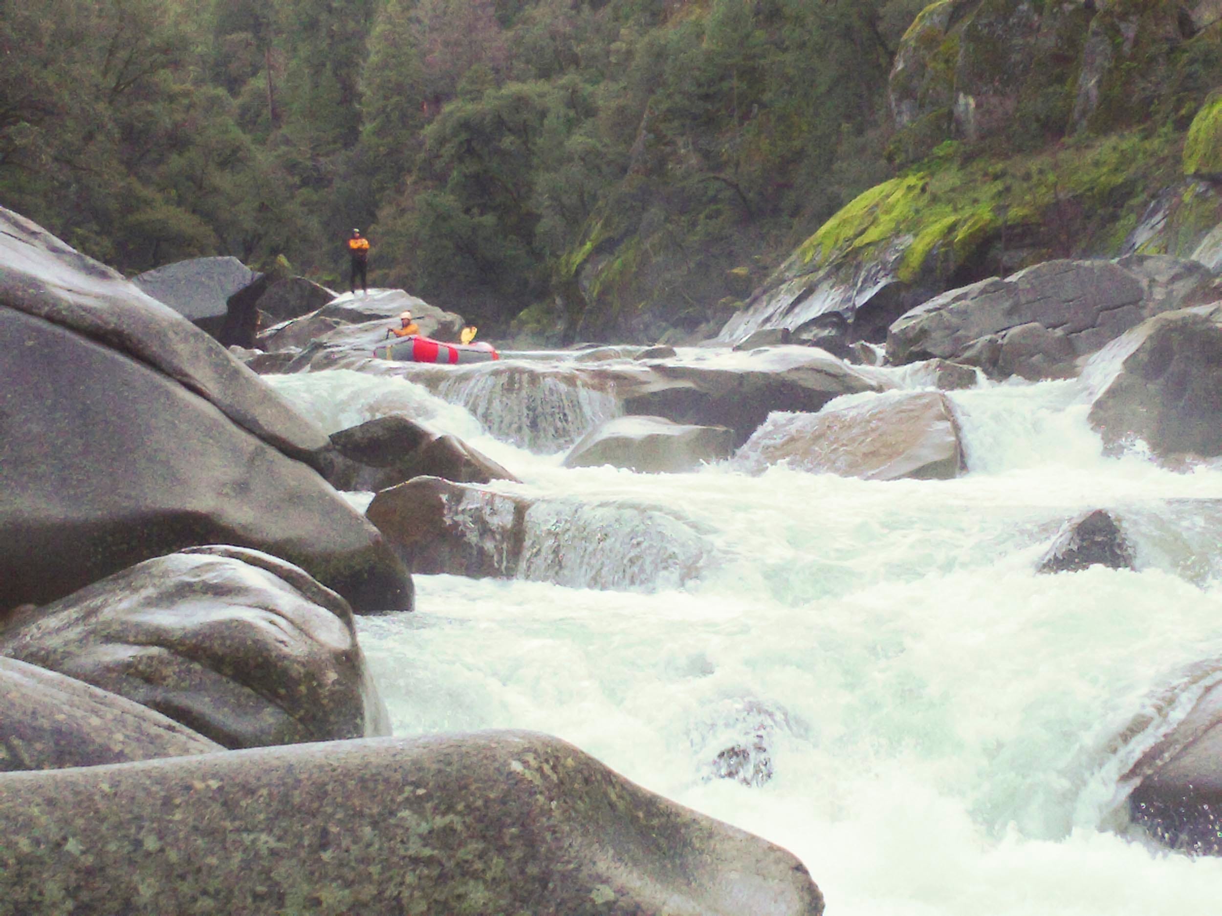 Motherload Falls on Slab Creek Section of the South Fork American R.