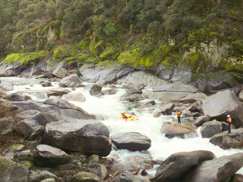 Rafting Slab Creek Class V Whitewater