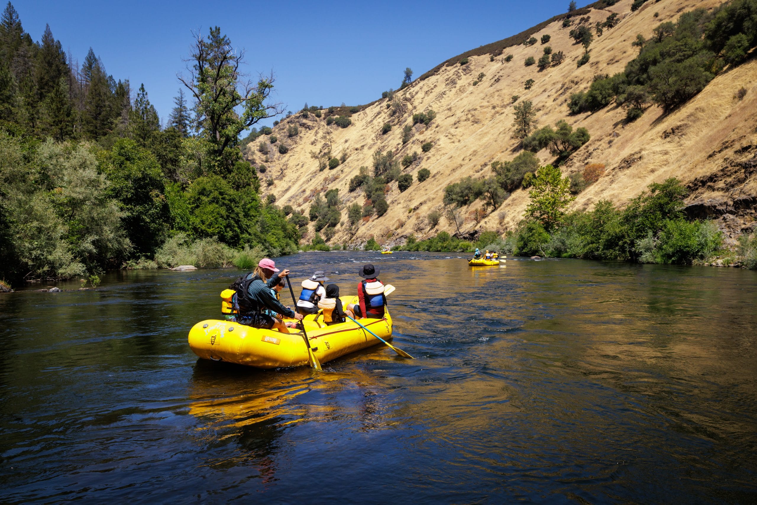 rr-chili-bar-rafting-sb-016 Blue and Golden Reflections while rafting down from Chili Bar