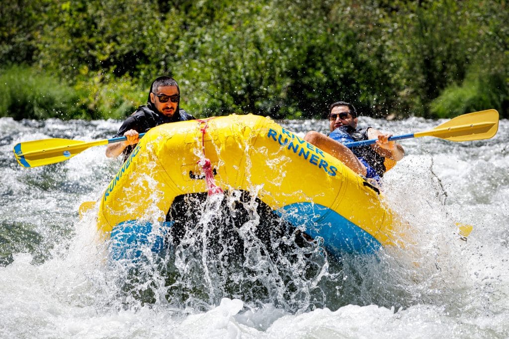 Raft blasts through First Threat Wave