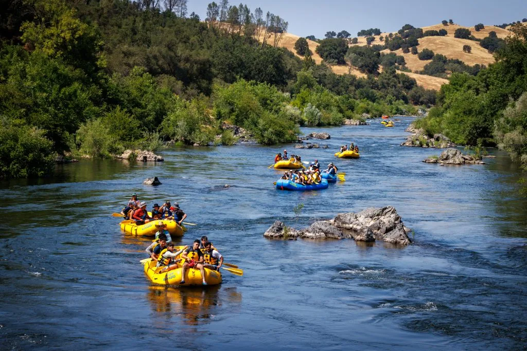 rr-south-fork-gorge-rafting-sb-086 River Runners Rafts floating through Cronin Ranch, El Dorado County